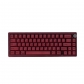 Brief Red Japanese 104+36 PBT Dye-subbed Keycap Set Cherry Profile Compatible with ANSI Mechanical Gaming Keyboard